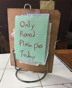 Only Round Pies