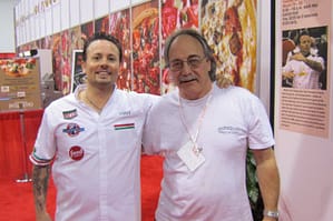 Tony Gemignani and Albert Grande at Pizza Expo