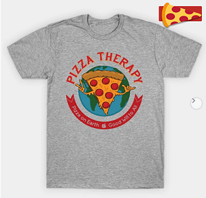 Official Pizza Therapy T-shirt